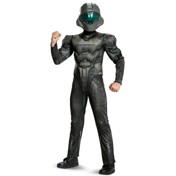 Disguise Costumes Spartan Locke Classic Muscle Halo Microsoft Costume Medium//7-8